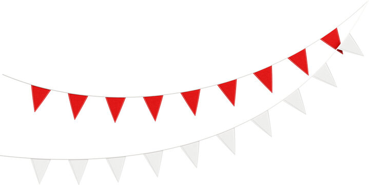 Indonesian Independence Bunting Banner