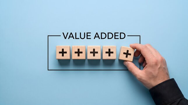 Increasing business worth with value added wooden plus block concept