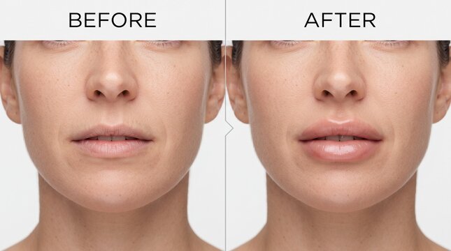 Lip Fillers Before And After