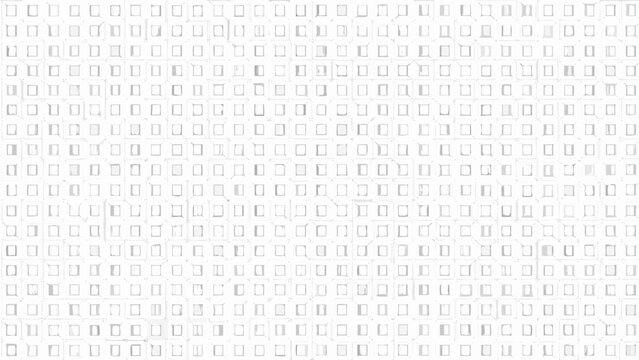 Repeating Square Grid Pattern On White Background