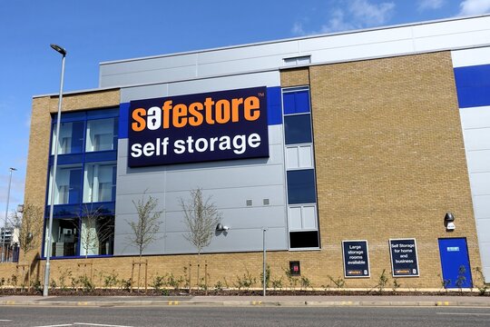 Safestore Self Storage fourth-generation facility located on Thomas Sawyer Way, Watford. This purpose-built site is part of the Watford Riverwell regeneration project. Safestore Self Storage is the UK
