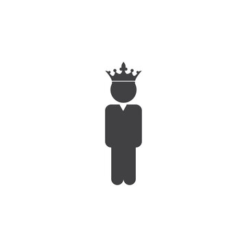 Business people, human resources, office management - icon. Simple vector illustration