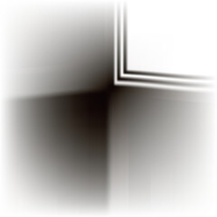 Abstract minimal coffee brown and white fluid gradient background with geometric border lines © SarifinJahan