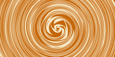 Fototapeta premium Swirl Caramel Pattern. Vector Splash Caramel Sauce Background. Swirl Peanut Butter Texture. Toffee and Milk Pattern. Liquid Chocolate Bg
