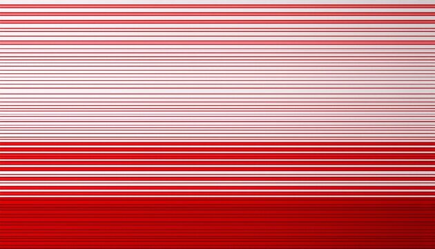 abstract seamless horizontal striped pattern with red and white