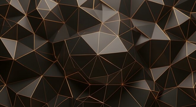 Geometric triangle pattern background