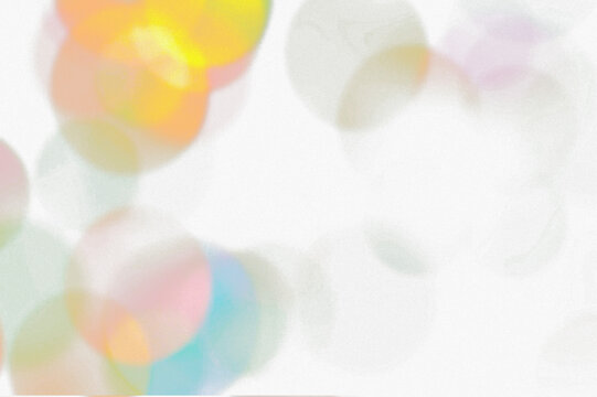 Abstract Bokeh Lights Background With Soft Focus And Vibrant Colors