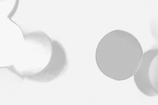 Softly Blurred Light Orbs Against A Dark Background