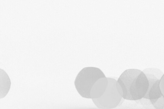 Abstract Bokeh Lights on Dark Background Out of Focus Circles of Light