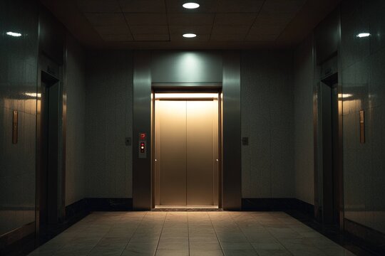 dramatic side lighting on a clean lift