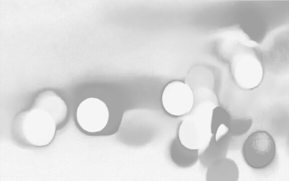 Soft Glowing Bokeh Lights Abstract Background Festive Celebration Ambiance