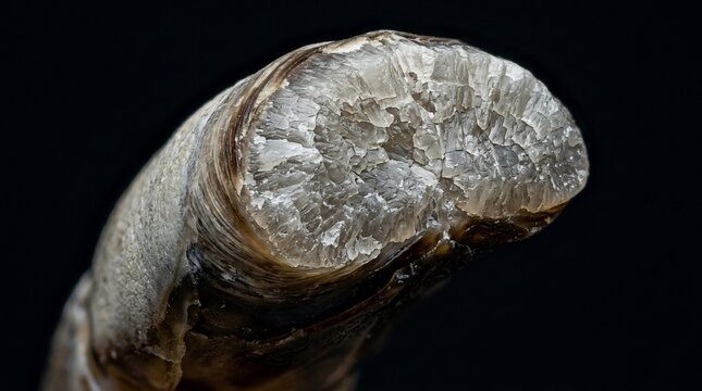 Macro photograph of a metallic lead ingot texture.