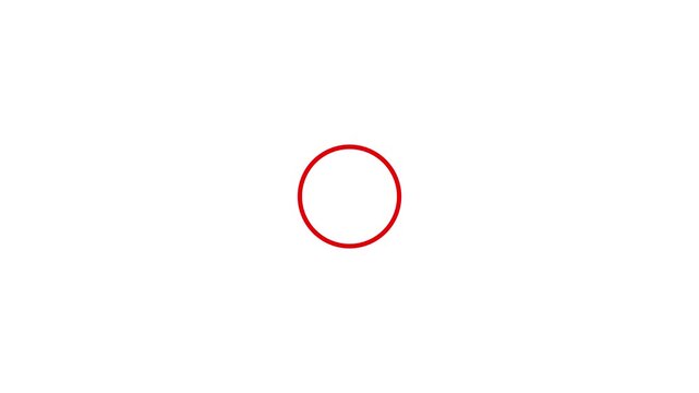 Minimalist digital dollar sign icon with circular loading progress bar animation black stroke on clean white background seamless loop motion design graphic element. 4k video .