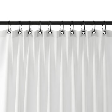 Water droplets falling from hanging hooks