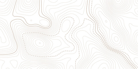 Topographic map contour background. Topo with elevation.Light topo contour map background image illustration. Outdoor illustration map background,Outline pattern for outdoor concept templates. © NAZMA