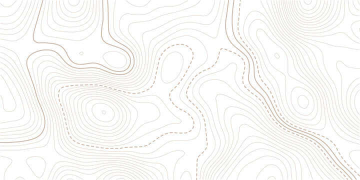 Topographic map contour background. Topo with elevation.Light topo contour map background image illustration. Outdoor illustration map background,Outline pattern for outdoor concept templates.