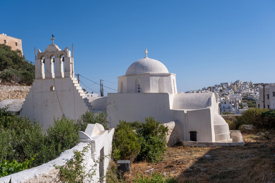 Church in Naxos, Cyclades, Greece
