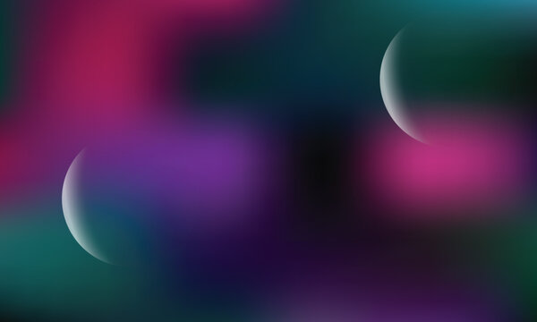 modern abstract gradient background created in adobe illustrator featuring soft glowing blurred spheres, vibrant red, blue, purple, and pink color transitions. ideal for technology branding, website h
