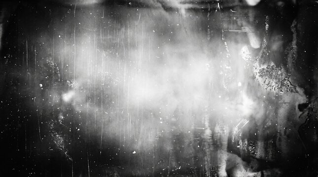 film, texture, background, distressed, black, white, monochrome, shadow, light, exposure, grain, scratch, dust, emulsion, analog, vintage, archival, aged, grunge, abstract, smoky, sepia, contrast, bri