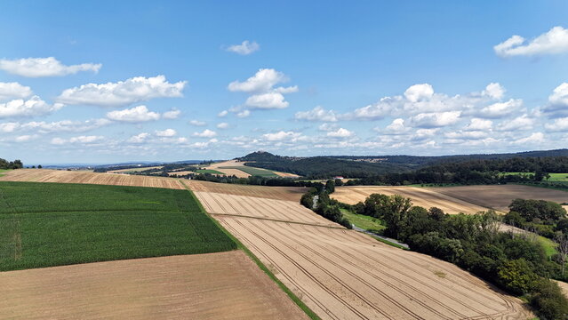 Felder im vorderen Odenwald