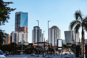 Obraz premium Chacara Santo Antônio, São Paulo, cidade, SP, Street, concept, city, arquitetura 