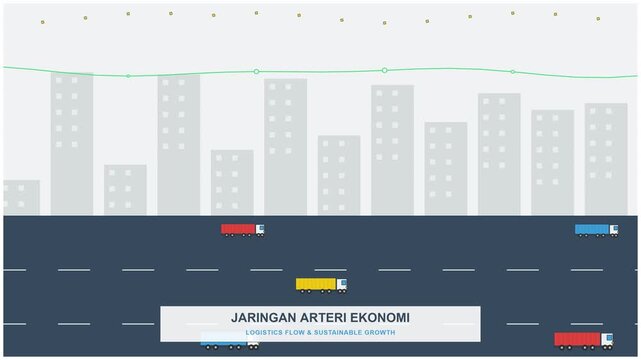 Digital network of economic arteries. Global financial data flow representing modern trade systems.