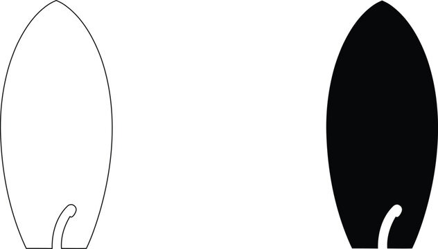 Leaf outline and filled icon for plant nature organic shape elegant form detailed design vector illustration.