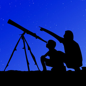 Observando las estrellas con telescopios