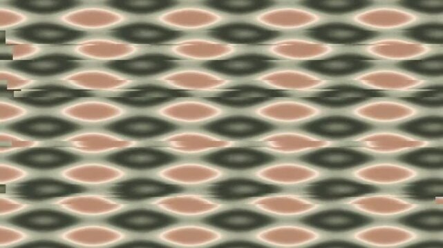 Abstract Repeating Pattern Visuals Moving Across a Soft Pink Beige Background