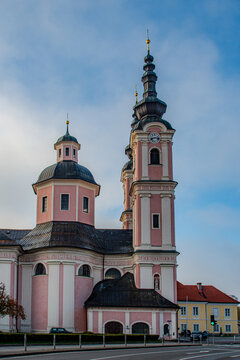 Historic church in Villach, Austria