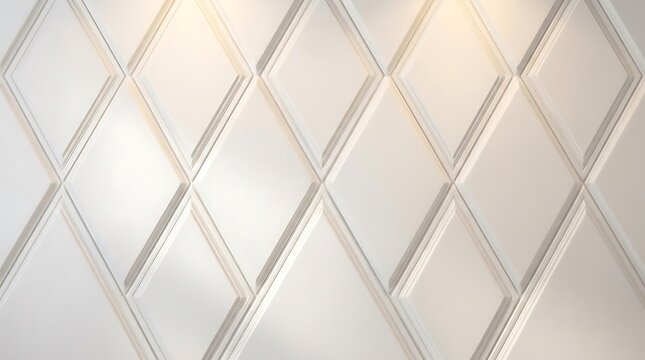 Geometric diamond pattern background elegant textured surface light shadows
