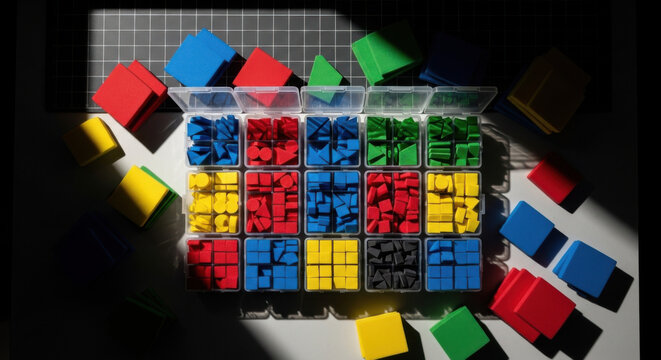Educational Geometric Shapes Learning Toys For Children And Adults