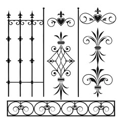 wrought iron gates © Sobur
