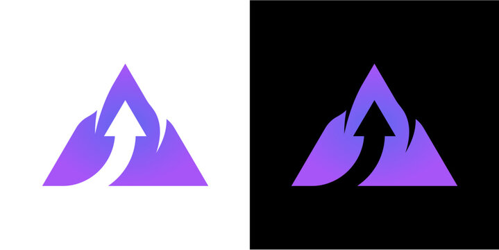 Abstract Geometric Hexagon Monogram Logo Vector Design