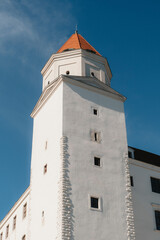 Obraz premium The tower of the fortress in Bratislava. 