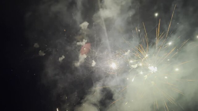 Fireworks Popping Off Left and Right