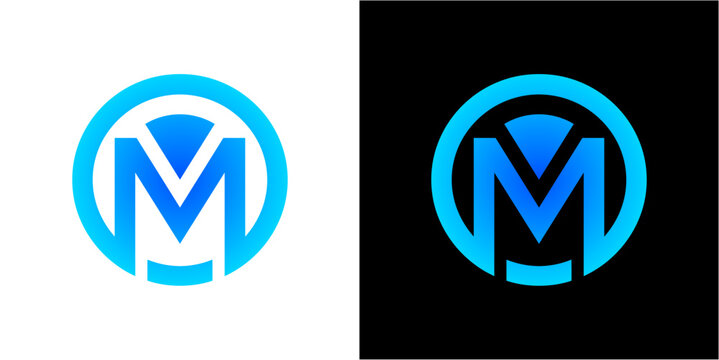 Abstract Geometric Hexagon Monogram Logo Vector Design