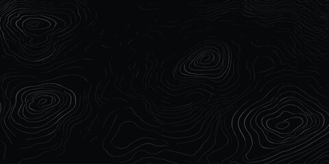 Abstract topographic terrain contour map pattern with topographic elevation abstract background geography cartography landscape geometric structure monochrome minimalist creative technical © MOHAMAD
