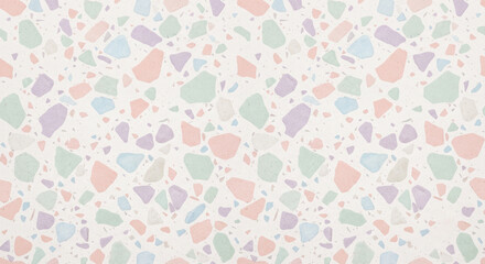 Naklejka premium Multicolor Terrazzo Flooring Pattern