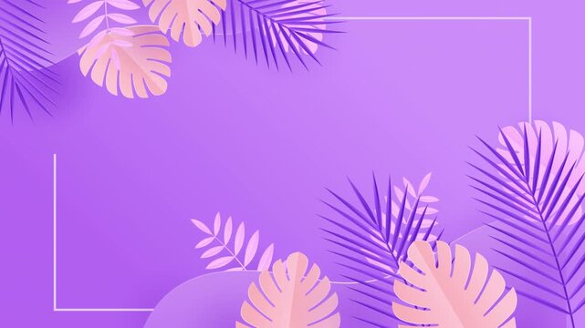 abstract background with flowers