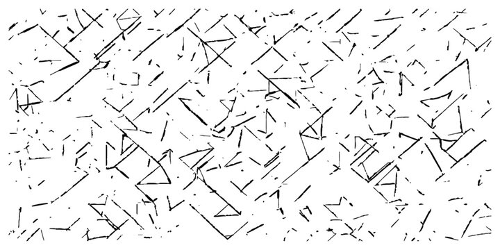 An abstract pattern of intersecting lines and geometric shapes creates a dynamic visual texture, suggesting a complex network or a digital interface.