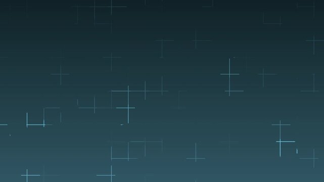 Moonlit Asteroid Gradient Background with Moving Light Line Particles