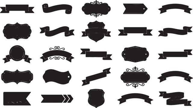 Black and white of various animals and birds outline