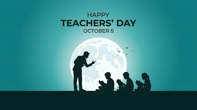 Happy teacher day inspiring education gratitude october 5th celebration