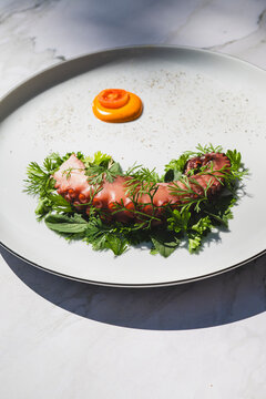 Grilled octopus