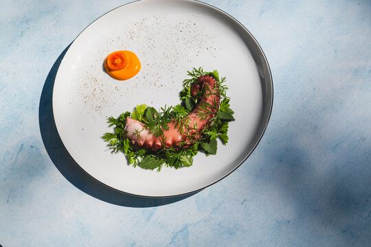 Grilled octopus