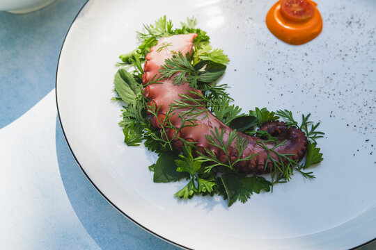 Grilled octopus