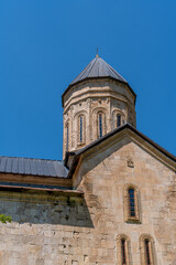 Obraz premium Church of the Virgin Mary of Barakoni, located Racha region of Georgia