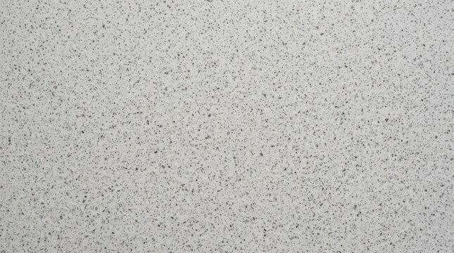 Light grey quartz stone texture with fine speckled pattern for kitchen countertop or interior surface