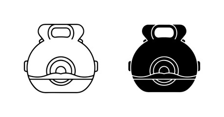 Electric Unicycle Icons, Personal Electric Vehicle Vector Graphics, Single Wheel Transport Symbols © Mdikram